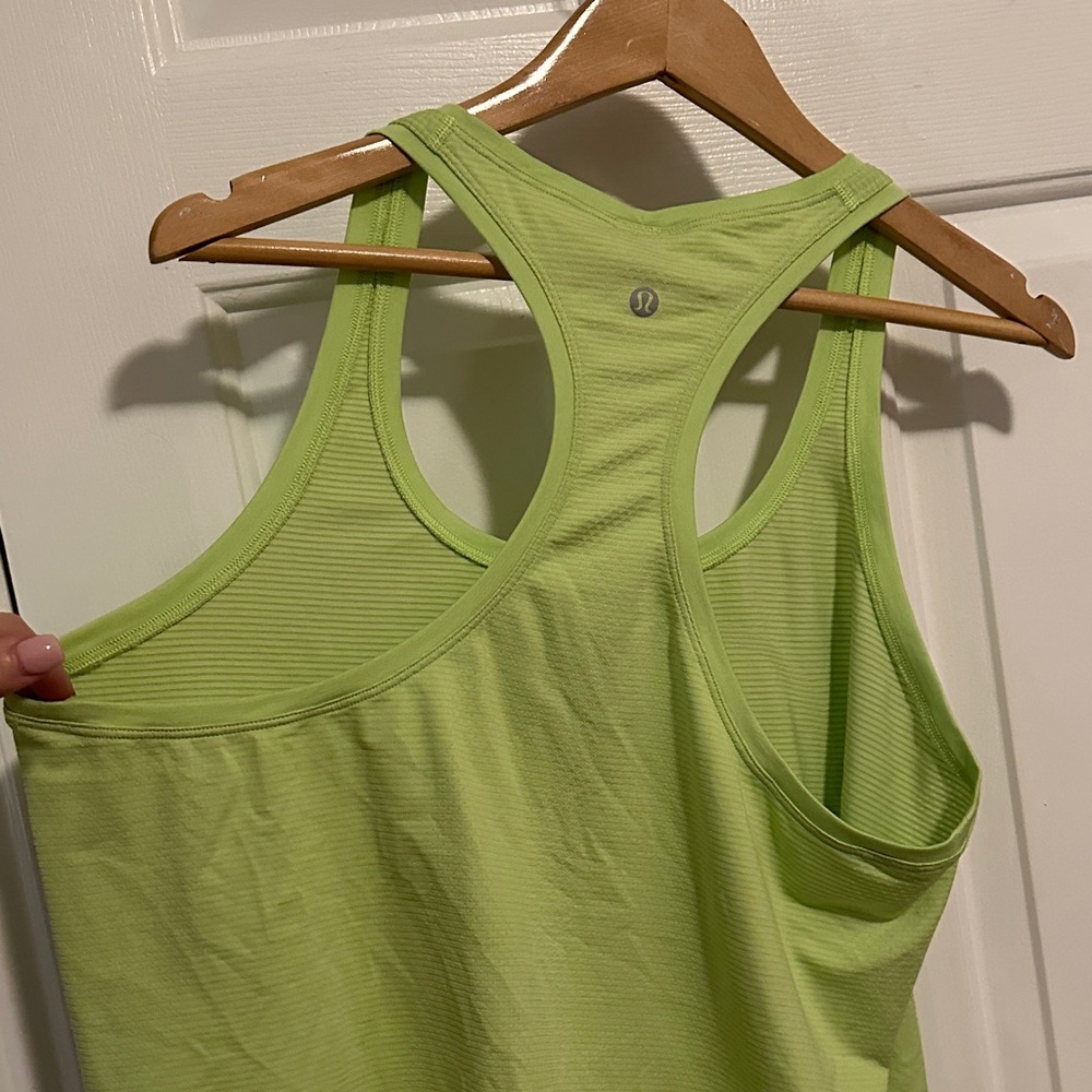 lululemon athletica Lime Green Tank Top - Picture 6 of 7